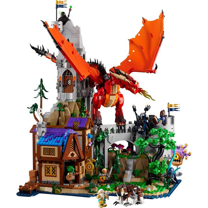 LEGO Ideas Dungeons & Dragons : L’histoire du dragon rouge (21348, Difficile à trouver)