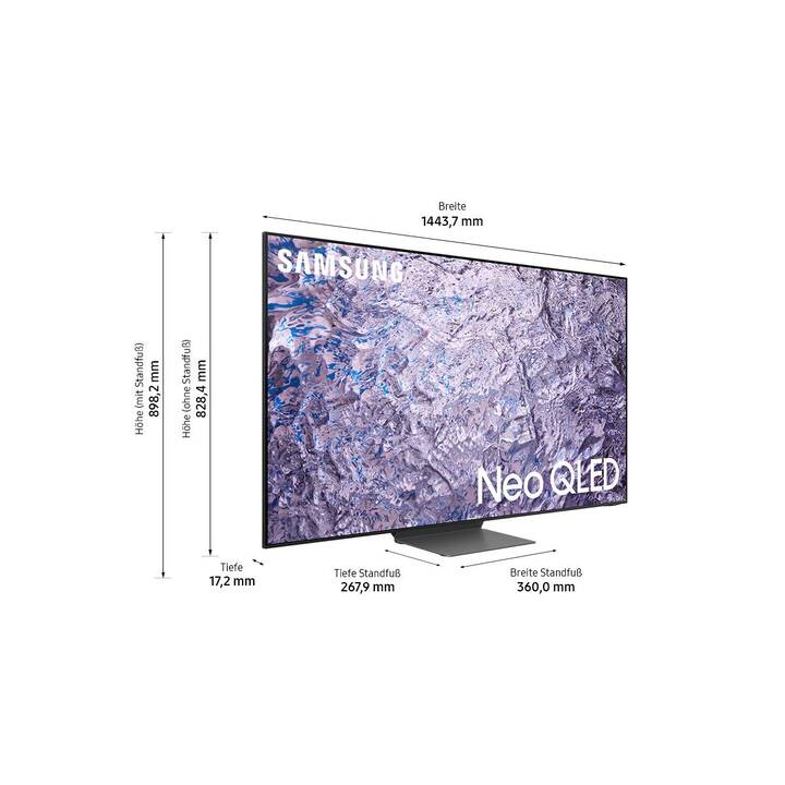 SAMSUNG QE85QN800C Smart TV (85", Neo QLED, Ultra HD 8K)
