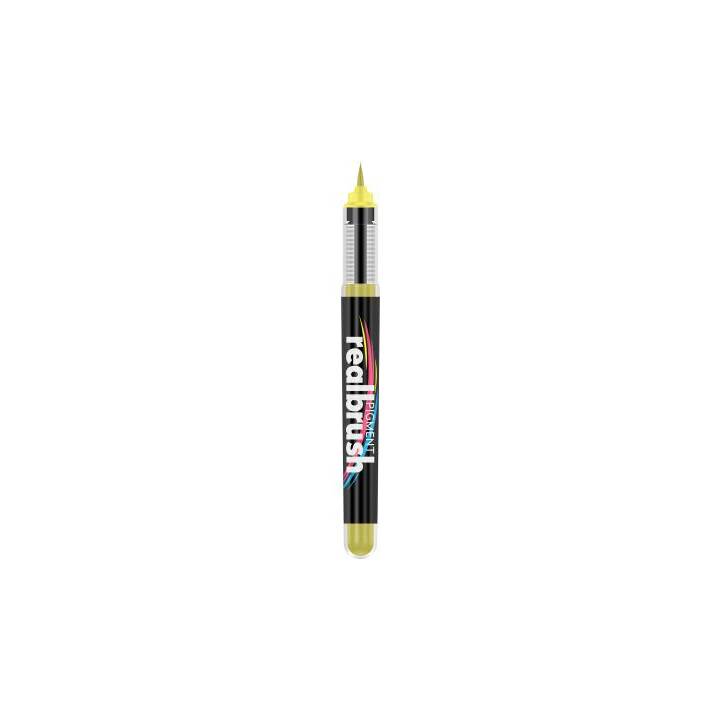 KARIN Real Brush Pro Crayon feutre (Jaune pastel, 1 pièce)