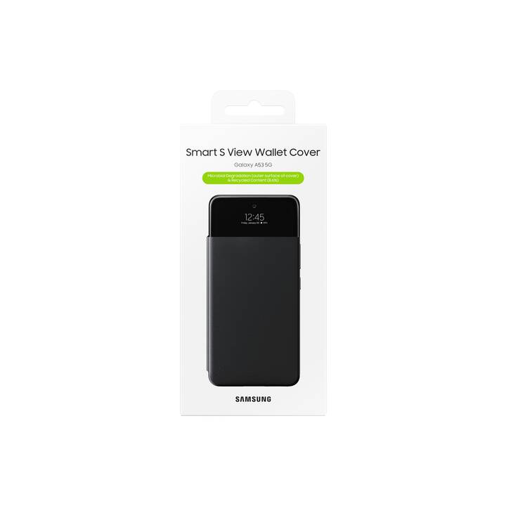 SAMSUNG Flipcover S-View (Galaxy A53 5G, Schwarz)
