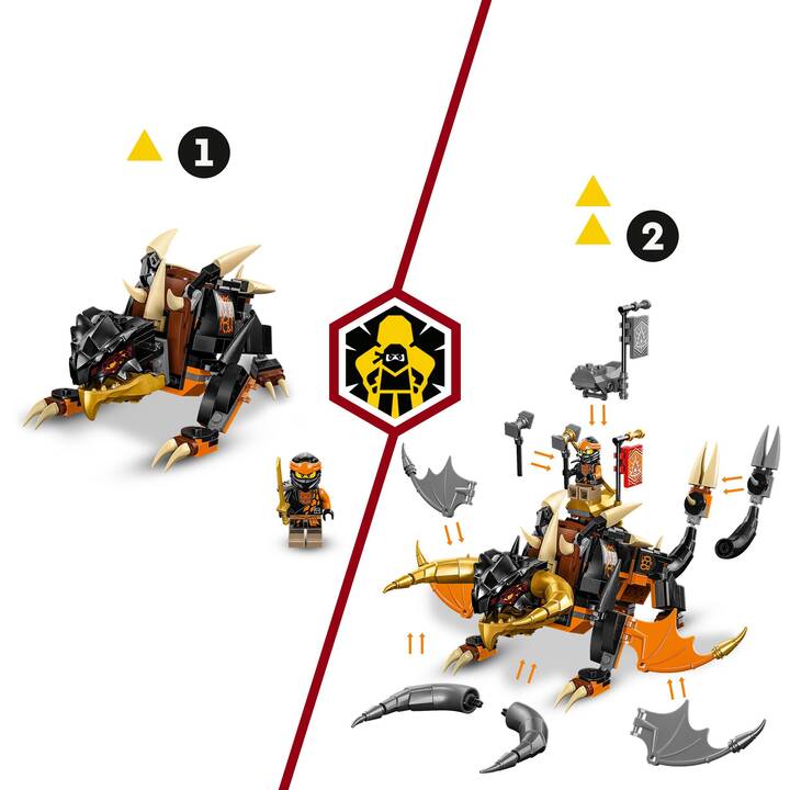 LEGO Ninjago Drago di Terra di Cole - EVOLUTION (71782)