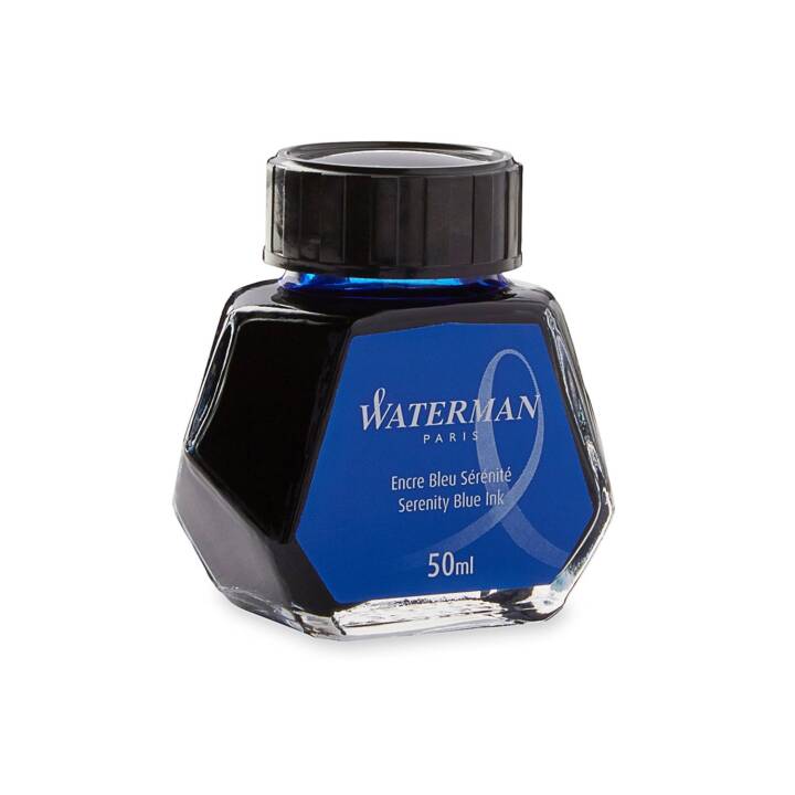 WATERMAN Tinte (Blau, 50 ml)