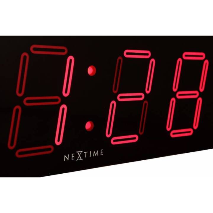 NEXTIME Big D 3059 Horloge murale numérique (51.5 cm, Noir)
