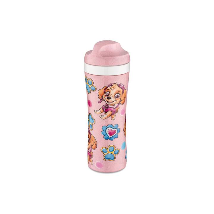 KOZIOL Bottiglia per bambini Oase Paw Patrol (425 ml, Rosa, Pink)
