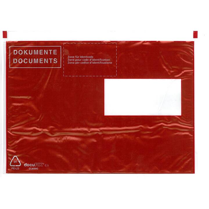 BÜROLINE Pochette courier (C5, Transparent, 250 pièce)