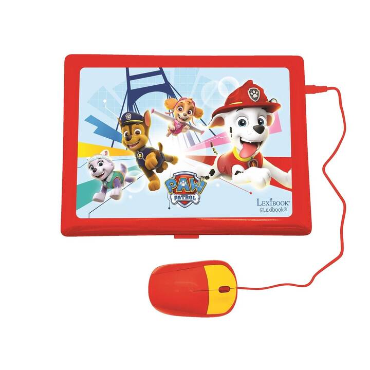 LEXIBOOK Ordinateur portable pour enfants Paw Patrol (EN, FR)