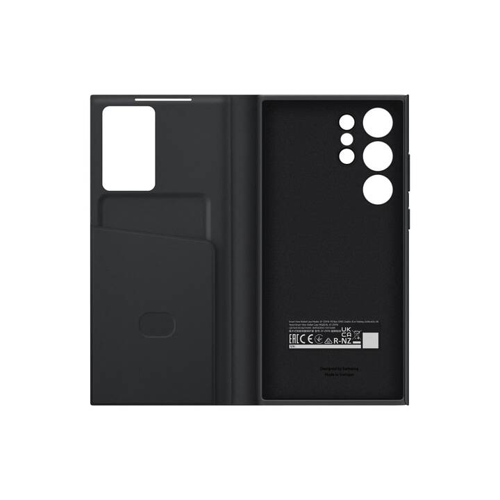 SAMSUNG Flipcover Smart View Wallet Case (Galaxy S23 Ultra, Nero)