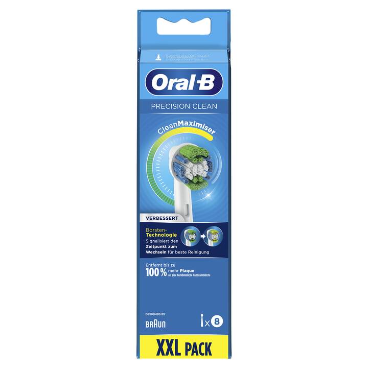 ORAL-B Testa di spazzolino Precision Clean 80339358 (8 pezzo)