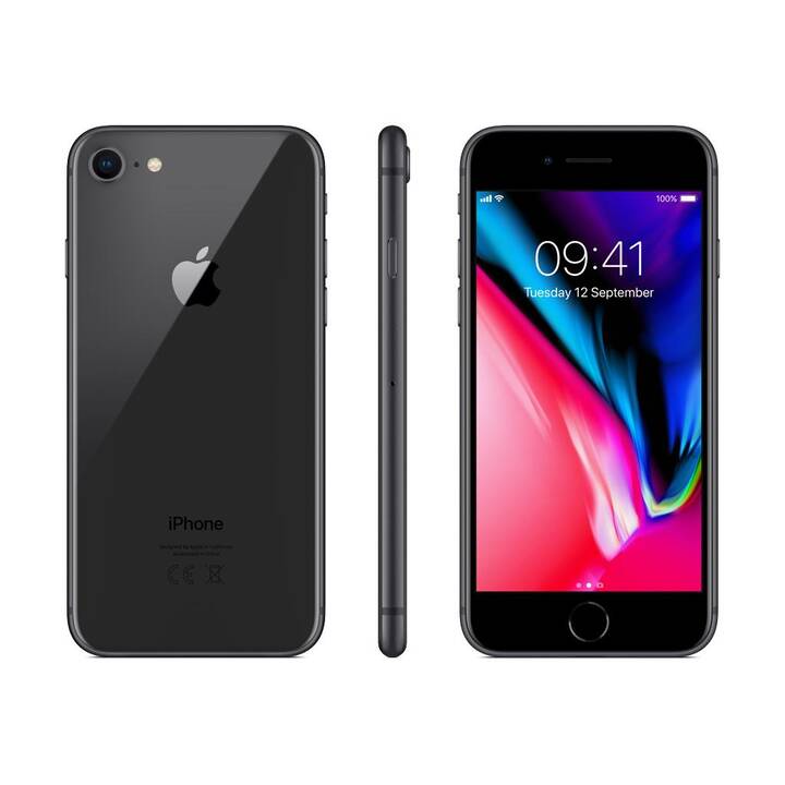 RECOMMERCE iPhone 8 (Standard, 4.7", 64 GB, 12 MP, Gris sidéral)