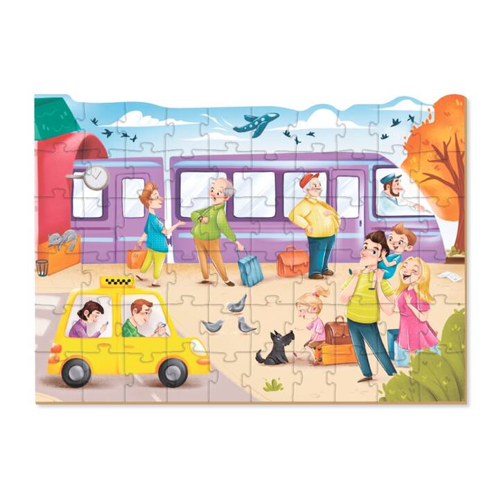 DODO Railway Station Puzzle (60 pezzo)