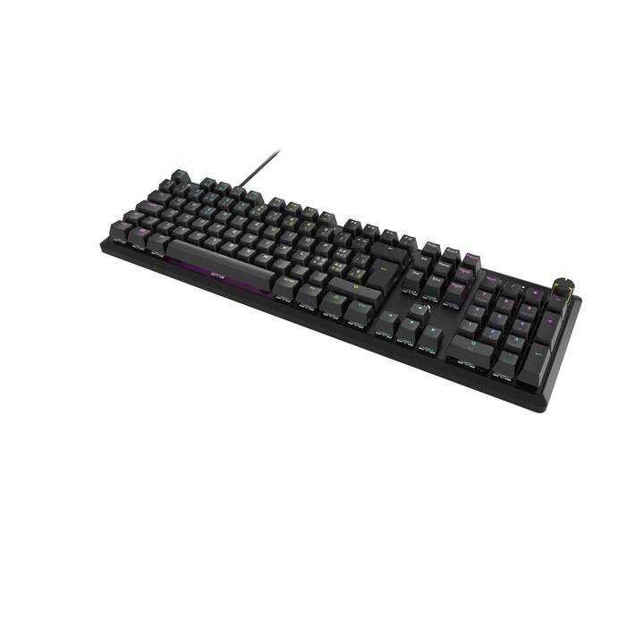 CORSAIR K70 CORE RGB (USB, Svizzera, Cavo)