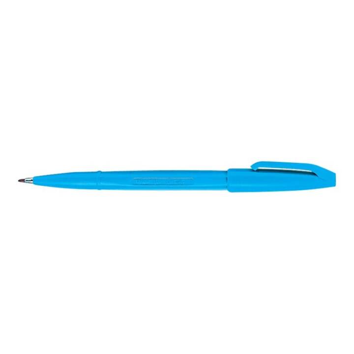 PENTEL Sign Pen Crayon feutre (Bleu clair, 1 pièce)