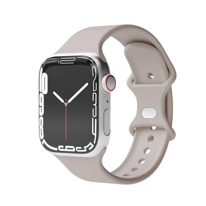 VONMÄHLEN Classic Armband (Apple Watch 45 mm / 42 mm / 49 mm / 44 mm, Beige)