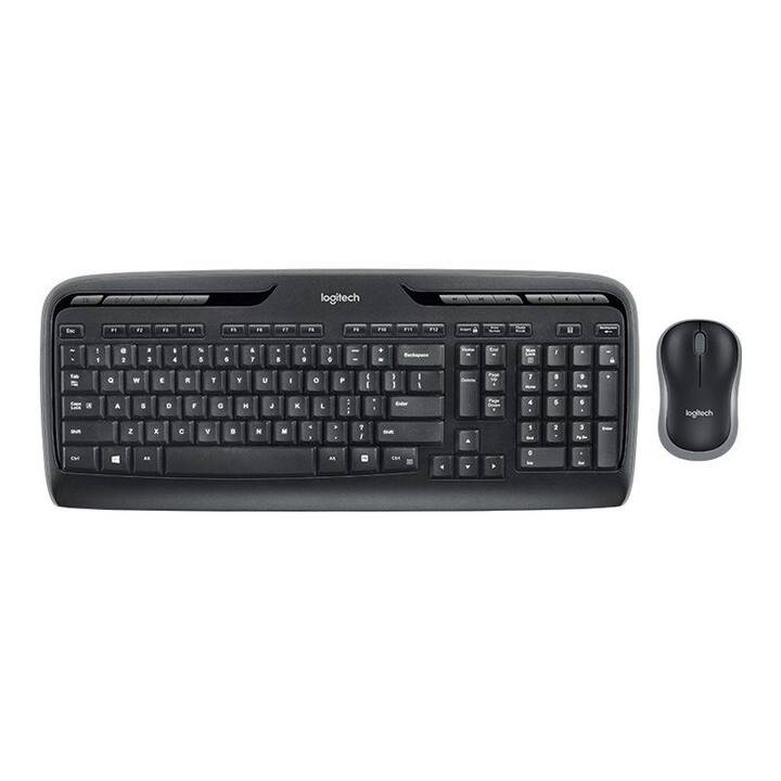 LOGITECH MK330 (USB, Suisse, Sans fil)