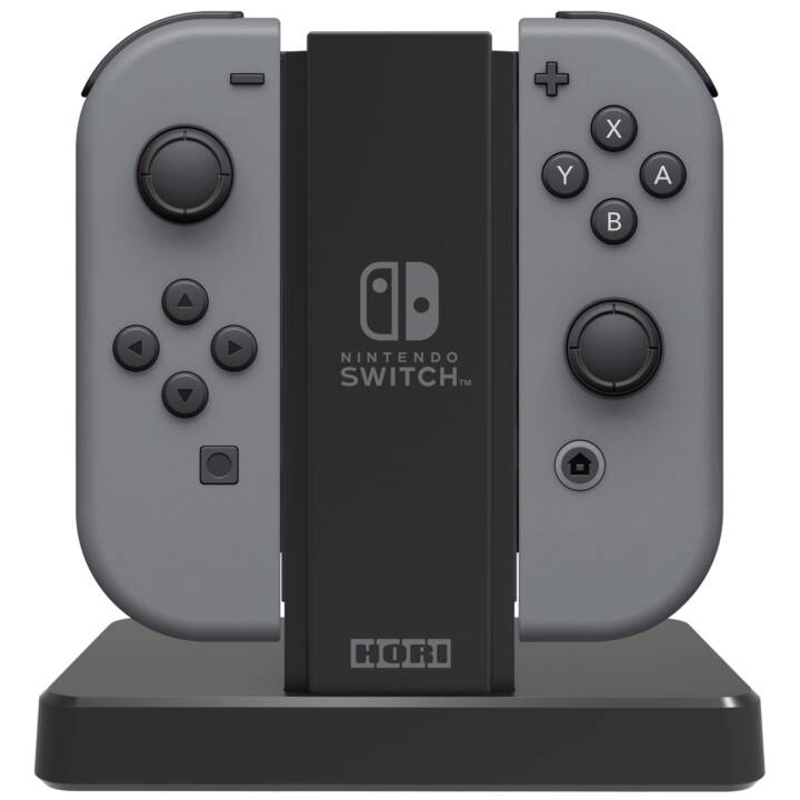 HORI Joy-Con Base de recharge (Nintendo Switch, Noir)