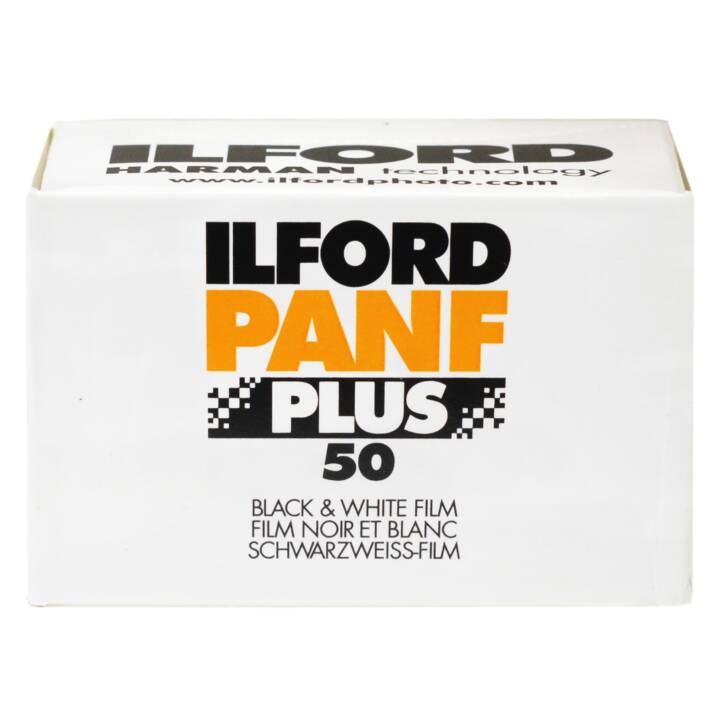 ILFORD IMAGING Pan F Plus Pellicule analogique (35 mm, Blanc, Noir)