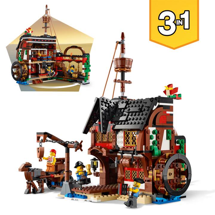 LEGO Creator 3-in-1 Le bateau pirate (31109)
