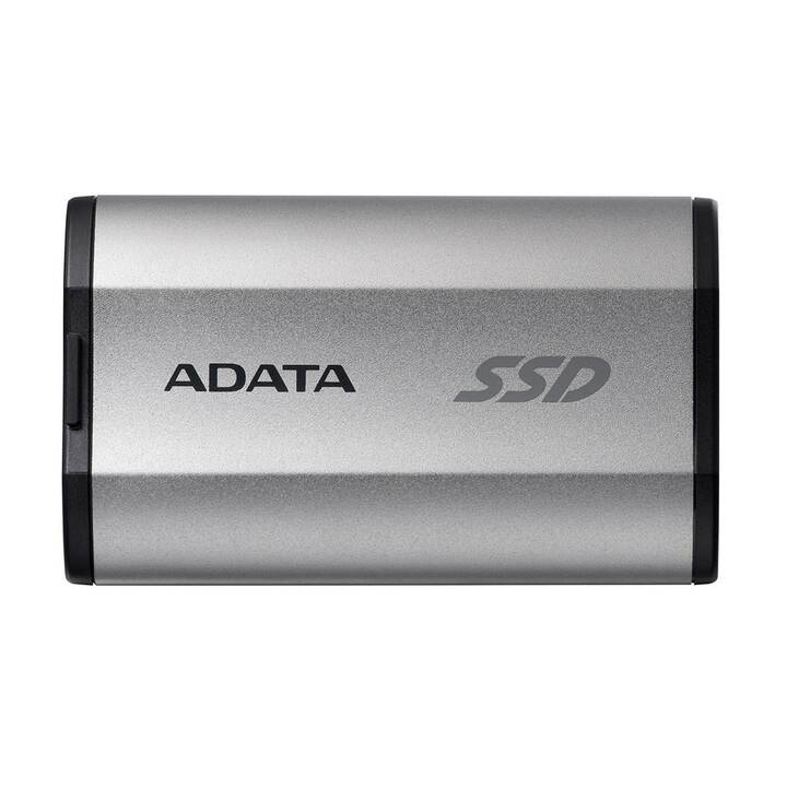 ADATA SD810 (USB Typ-C, 500 GB, Silber, Schwarz)