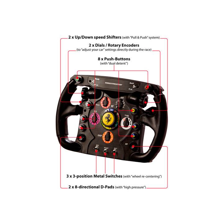 THRUSTMASTER Ferrari F1 Add-On Lenkrad (Schwarz)