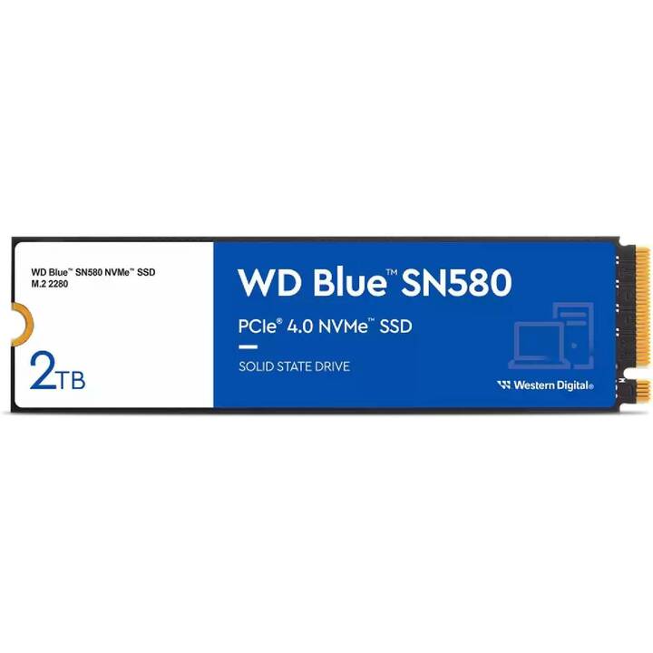 WESTERN DIGITAL Blue SN580 (PCI Express, 2000 GB)