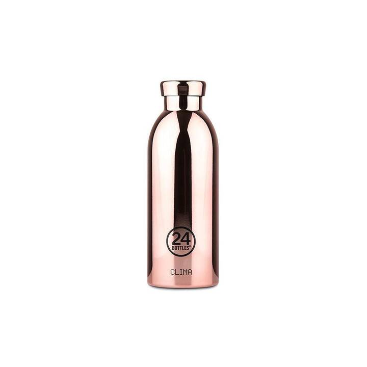 24BOTTLES Thermo Trinkflasche Clima Rose Gold (0.5 l, Gold, Rosa, Roségold)