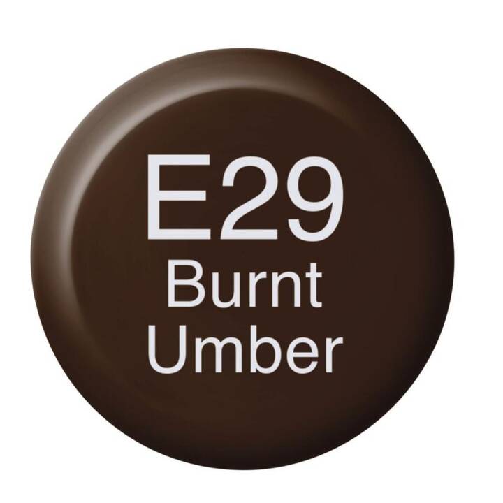 COPIC Encre E29 - Burnt Umber (Brun, 12 ml)