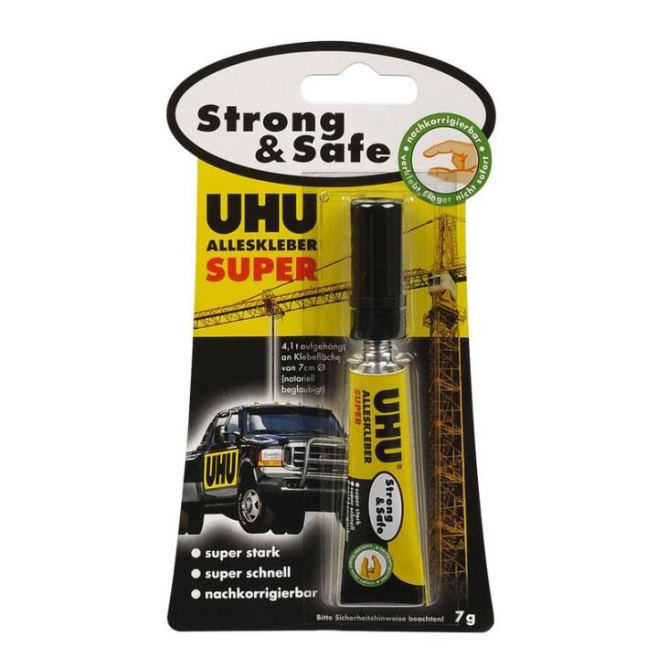 UHU Adesivo multiuso Super Strong & Safe (21 g)