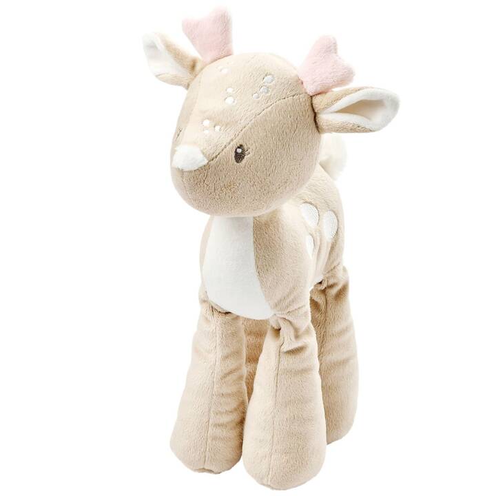 Nattou Actief Speelgoed Vlinder, Van Polyester, Met Diverse Activiteiten, Ca. 30 cm, Alice en Pomme, Oudroze