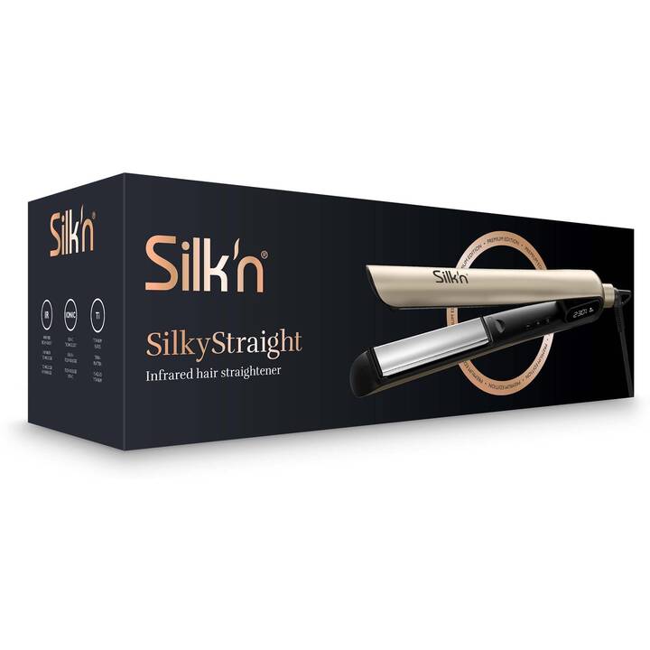 SILK'N Glätteisen Silky Straight Premium Edition Gold (45 W)