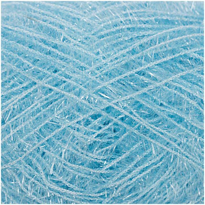 RICO DESIGN Wolle Creative Bubble (50 g, Hellblau, Blau)