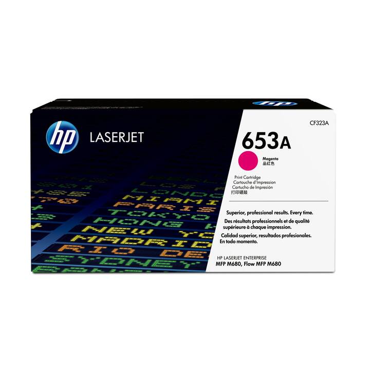 HP 653A  (Cartouche individuelle, Magenta)