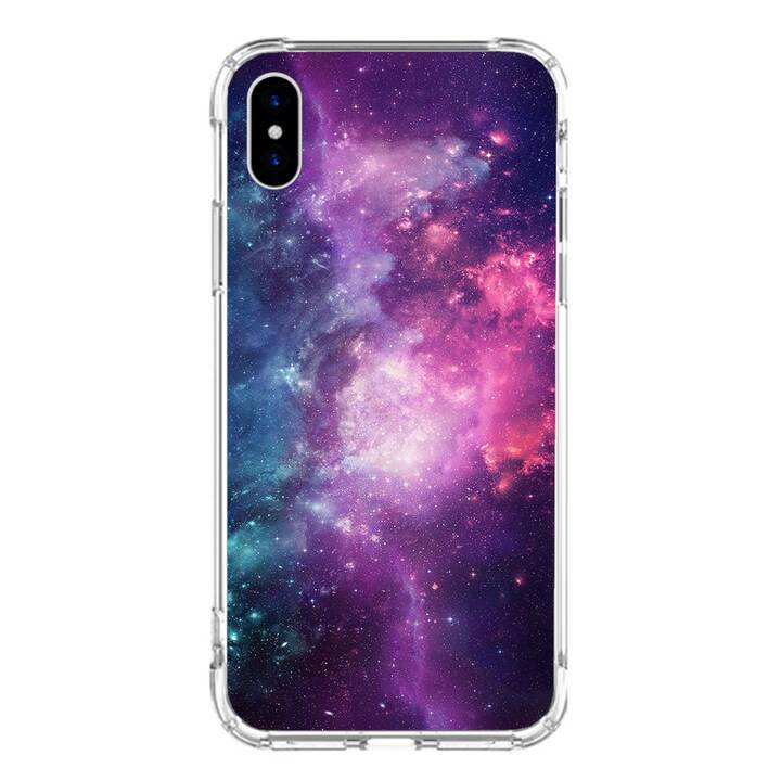 EG MTT Housse pour iPhone X 5.8" 2018 - univers