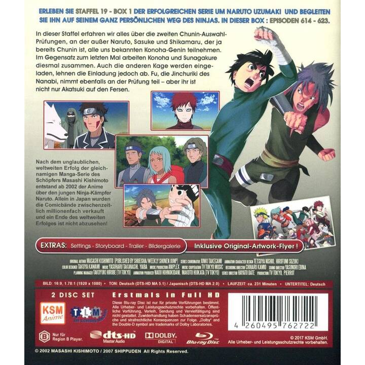 Naruto Shippuden Saison 19 (Uncut, DE, JA)