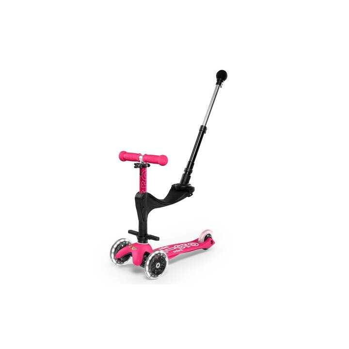 MICRO Kickboard Mini Micro 3in1 Deluxe Plus (Pink, Noir)