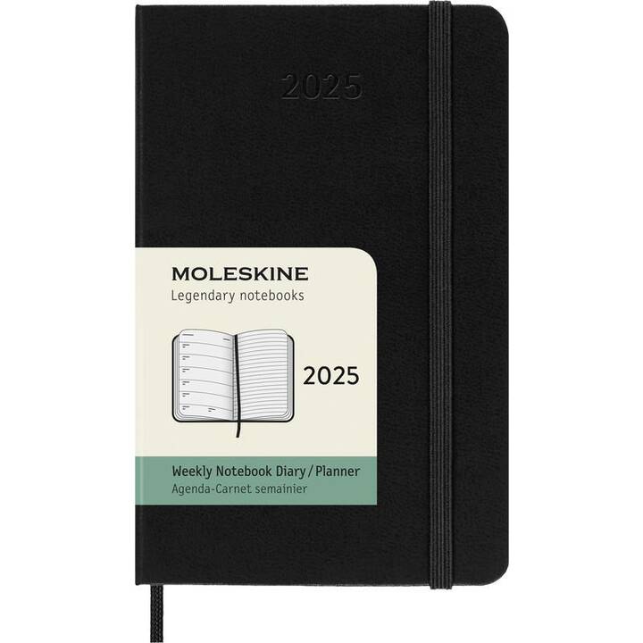 MOLESKINE Agenda et planning de poche Classic (A6, 2025)