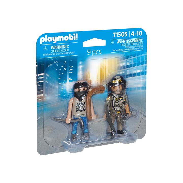 PLAYMOBIL Duo Pack SWAT & Bandit (71505)