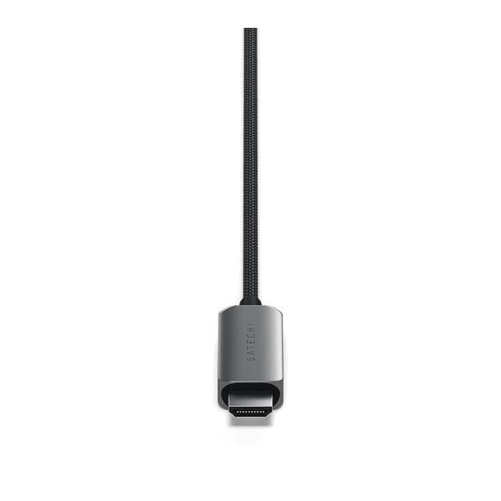 SATECHI Verbindungskabel (USB C, HDMI, 1.95 m)