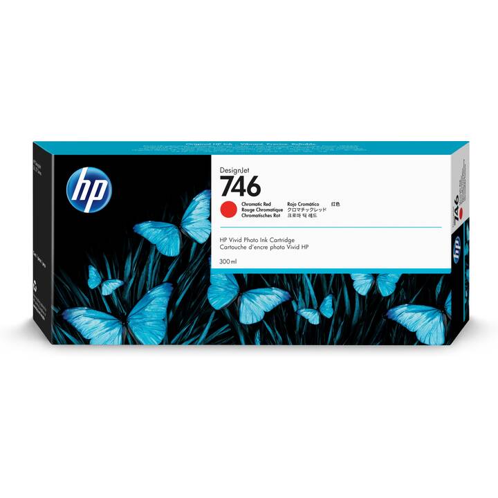 HP 746 (Chromatic Red, Rosso, 1 pezzo)