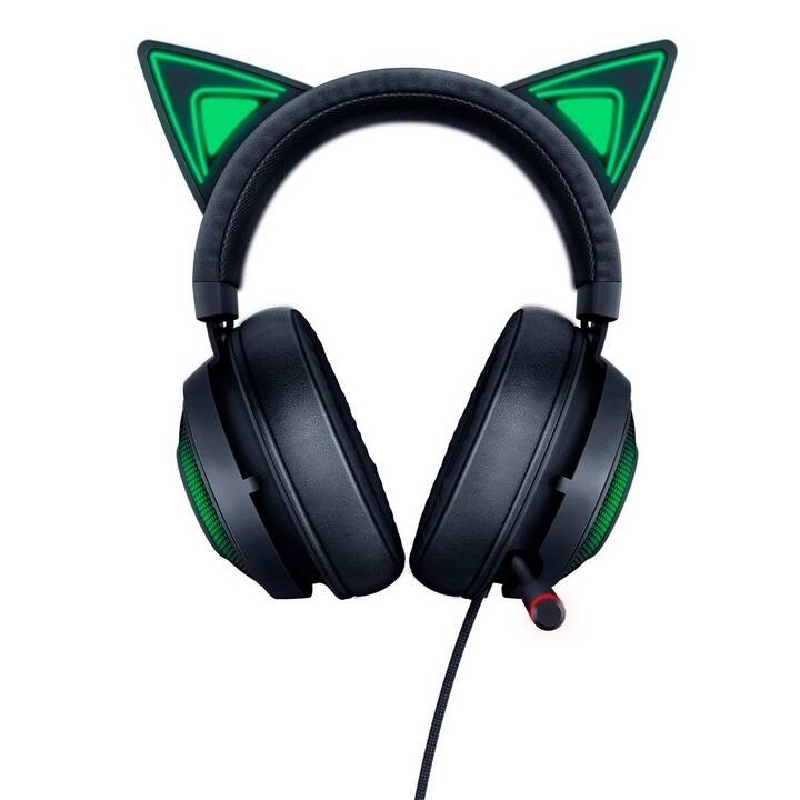 RAZER Kraken - Kitty Black Edition (On-Ear, Verde, Nero)