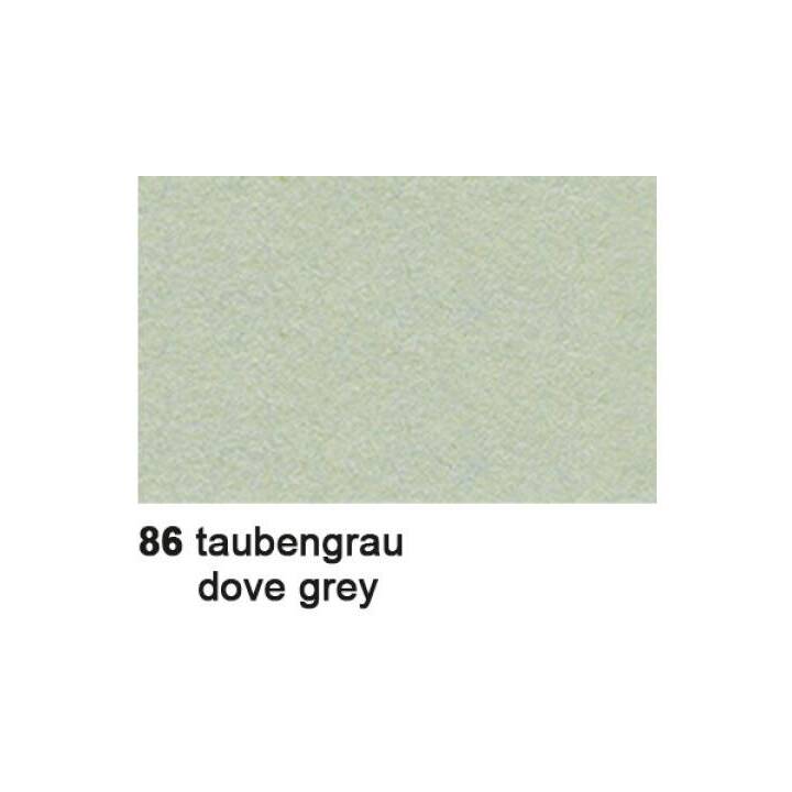 URSUS Tonzeichenpapier 86 (Grau, Taubengrau, A4, 100 Stück)