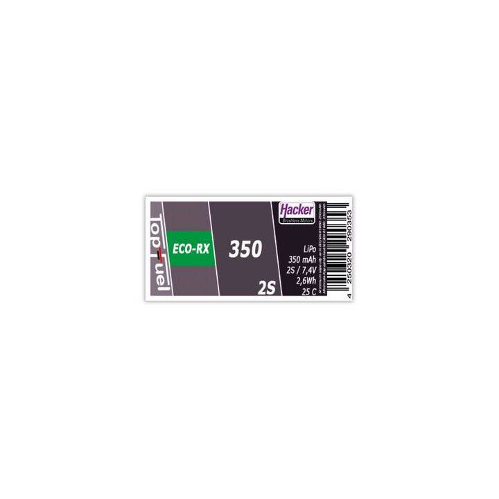 HACKER Accumulatore RC H90350246 (LiPo, 350 mAh, 7.4 V)