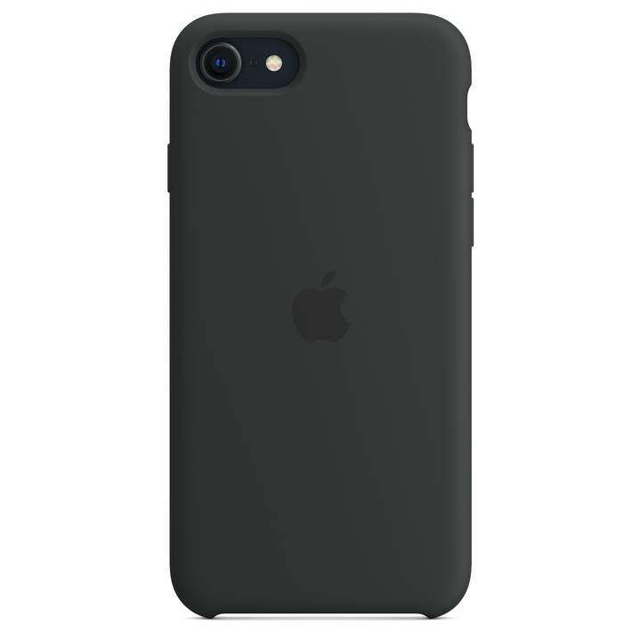 APPLE Backcover (iPhone 7, iPhone SE 2022, iPhone SE 2020, iPhone 8, Nero mezzanotte)