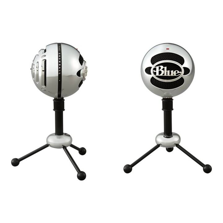 LOGITECH Blue Snowball Microphone de table (Aluminium)