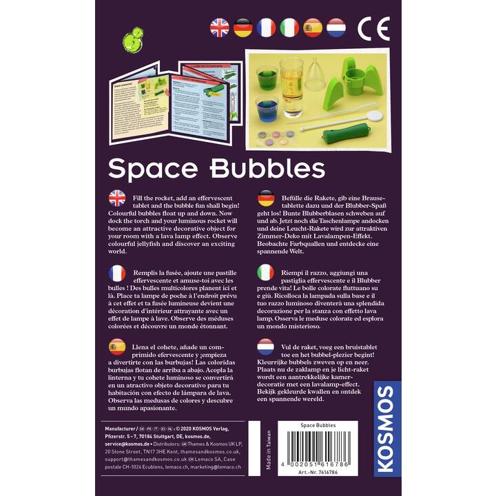 KOSMOS Space Bubbles Coffret d'expérimentation (Chimie)