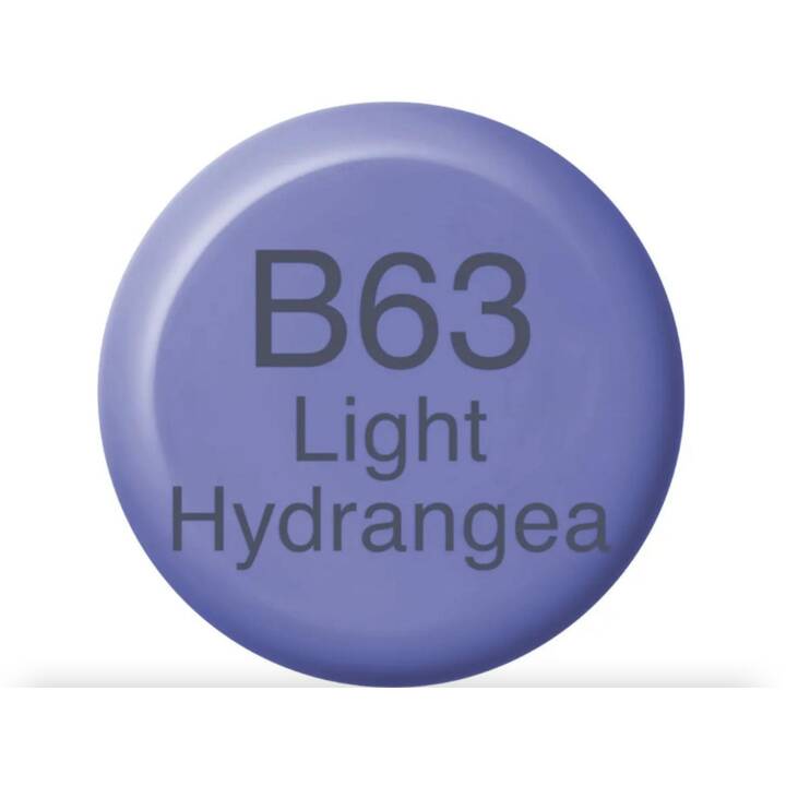 COPIC Inchiostro B63 - Light Hydrangea (Porpora, 12 ml)