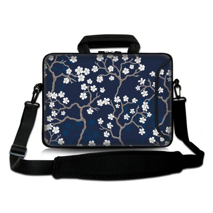 étuis pochette cuir bleu - Optique Morel