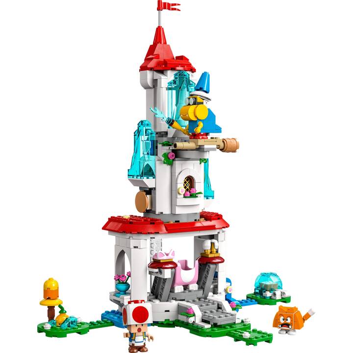 LEGO Super Mario Pack espansione Costume di Peach gatto e Torre ghiacciata (71407)