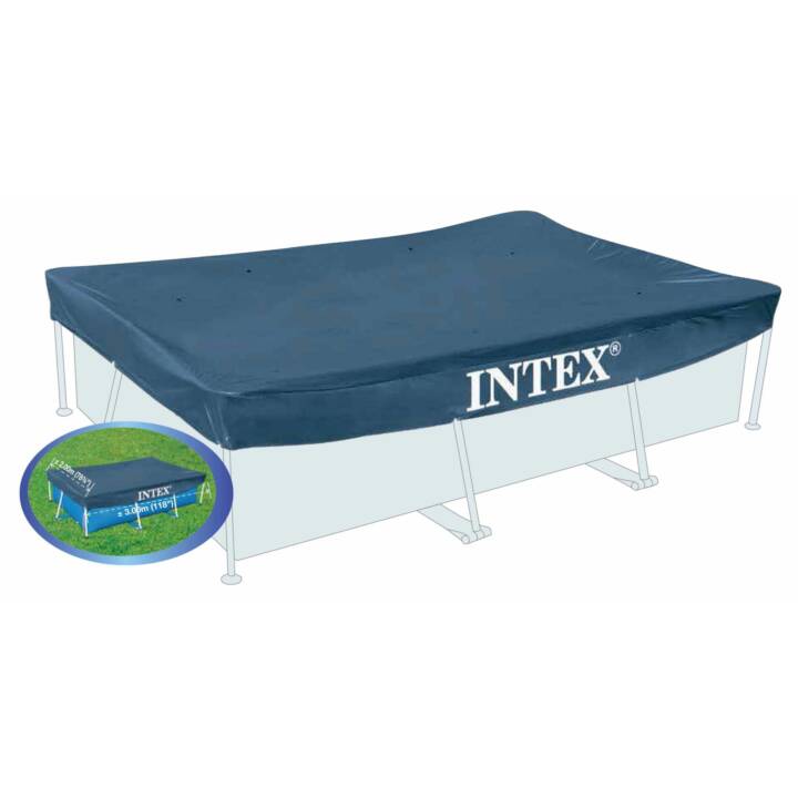 INTEX Piscine de jardin accessoires Pool Cover (200 cm)