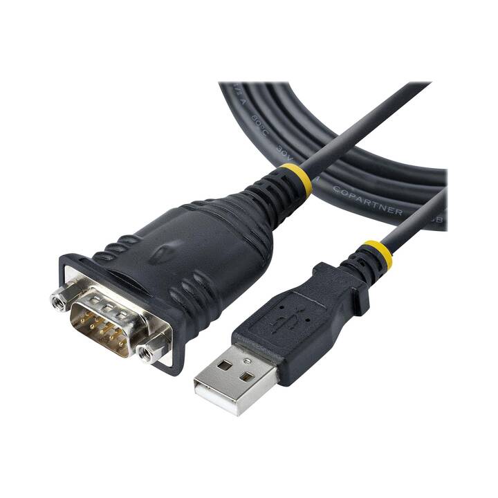 STARTECH.COM Verbindungskabel (DB-9, USB Typ-A, 1 m)