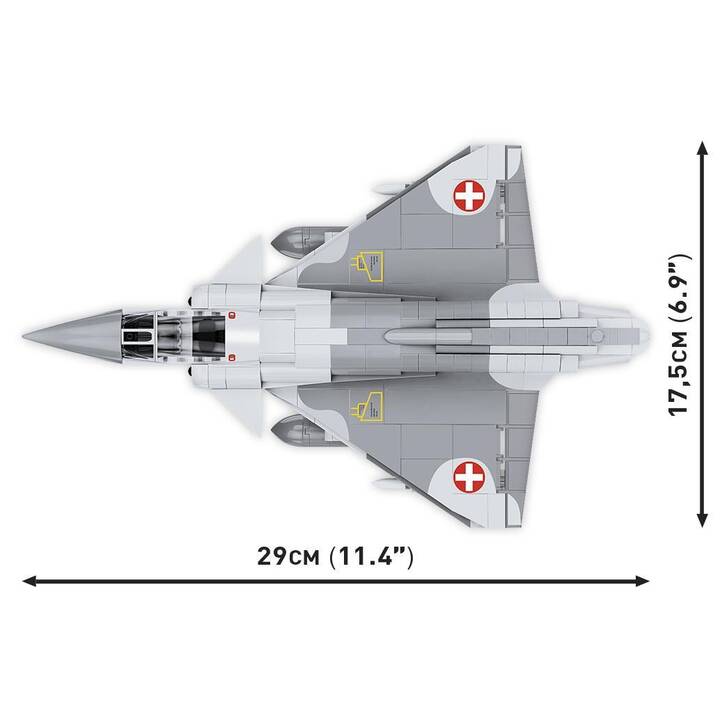 COBI Mirage III S Swiss AF (453 x)